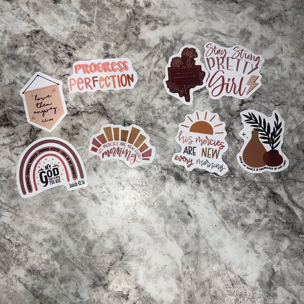 3 for $12 Inspirational Sticker Set